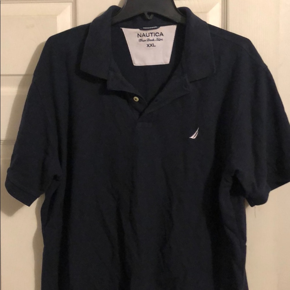 Nautica polo-style tee. Great condition!